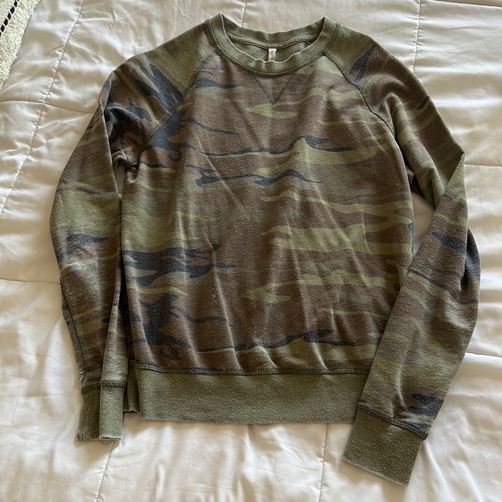 Vintage Z Supply Camo Crewneck